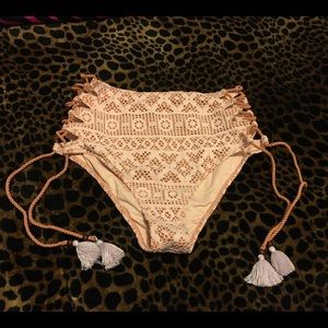 Victoria Secret Crochet Strappy Bikini